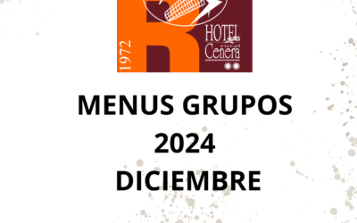 Menús para Grupos Navidades 2024